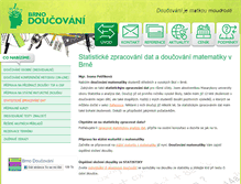 Tablet Screenshot of brno-doucovani.cz